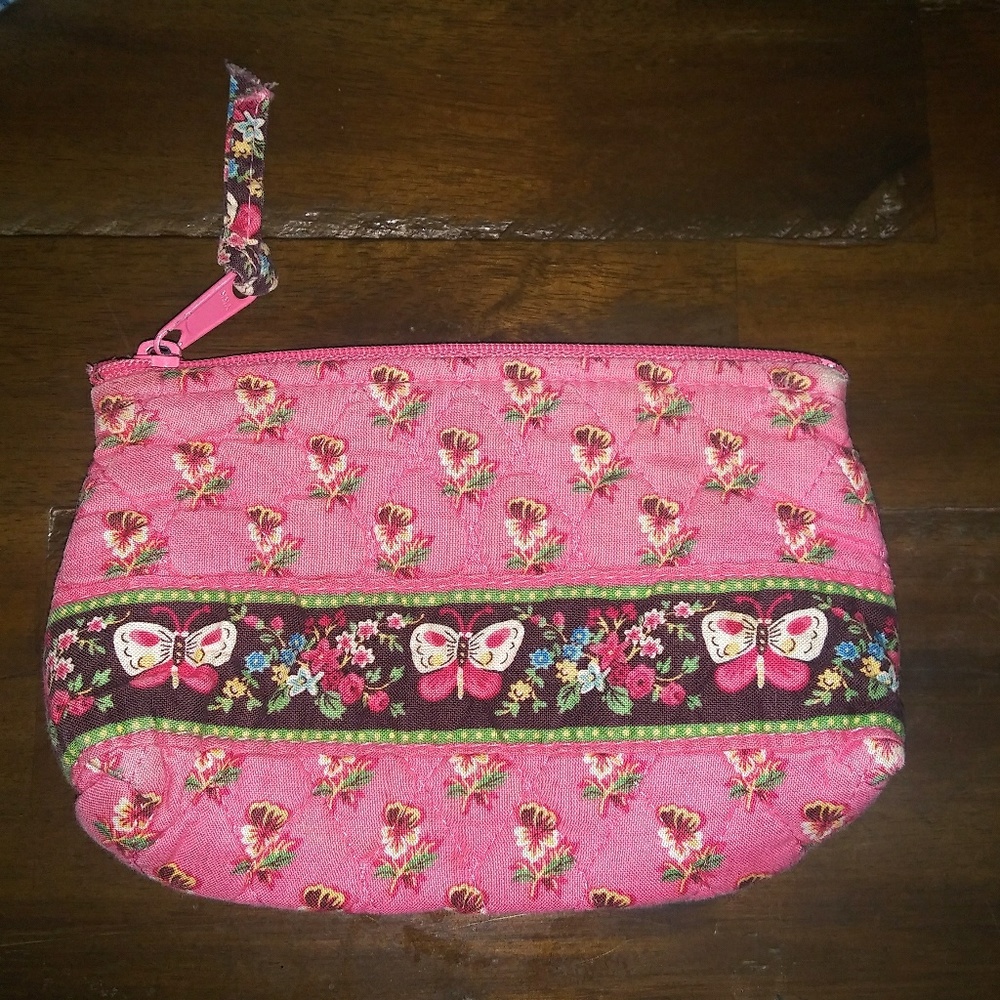 Vera Bradley Makeup Bag Pink Floral